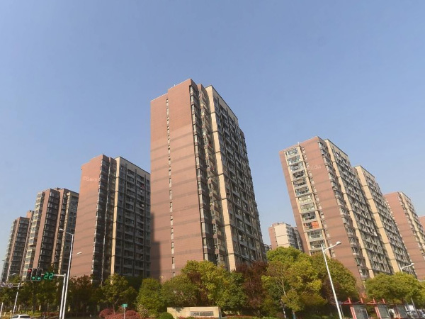南京萬科金色領域小區百葉窗、樓梯扶手定制