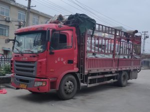 金用護(hù)欄2021年3月26日下午鋅鋼護(hù)窗欄桿發(fā)貨！