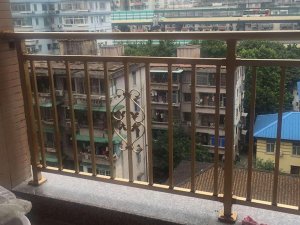 鋅鋼陽臺護欄表面涂層工藝