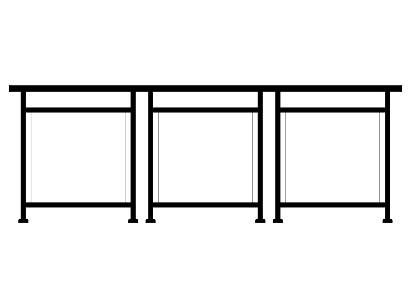 鋅鋼玻璃護欄6