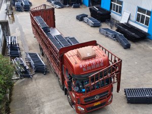 2026年6月25日鋅鋼飄窗欄桿裝車發貨！